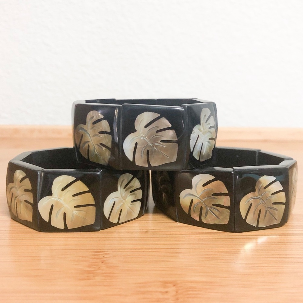 Monstera Leaf Bracelet